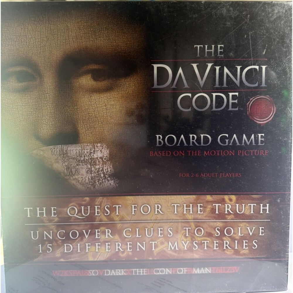 The DaVinci Code Board Game Factory Sealed New